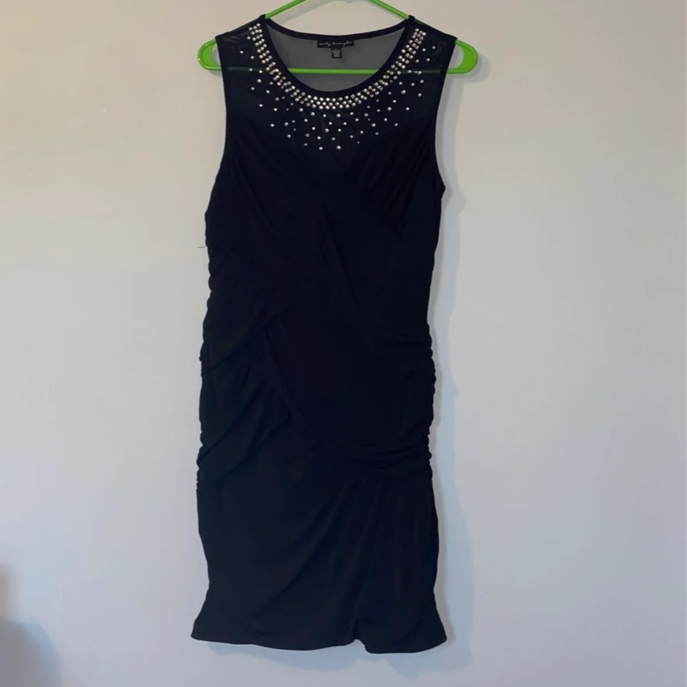 Jeweled bodycon dress